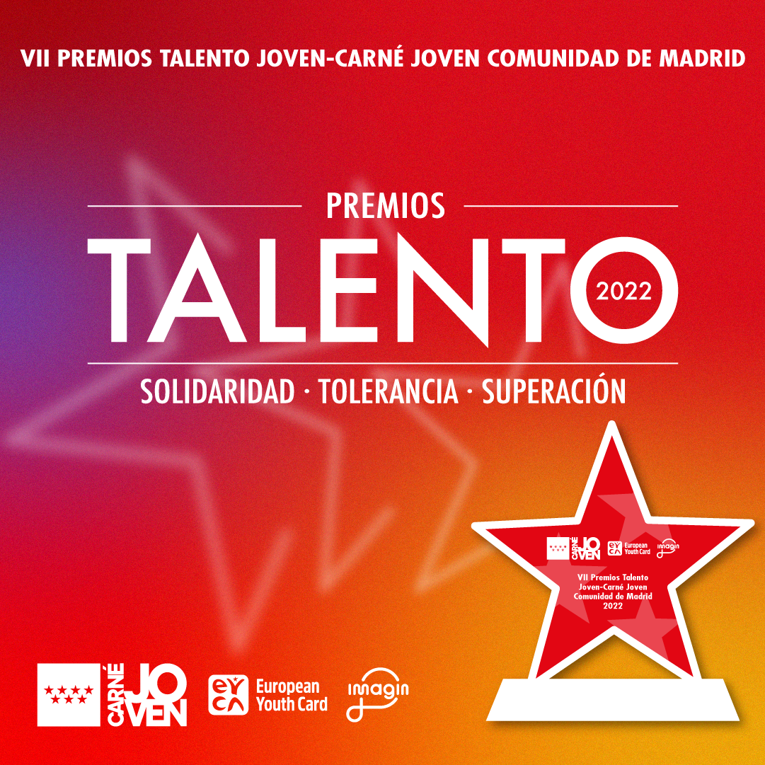 VII Premios Talento Joven-Carné Joven Comunidad de Madrid 2022