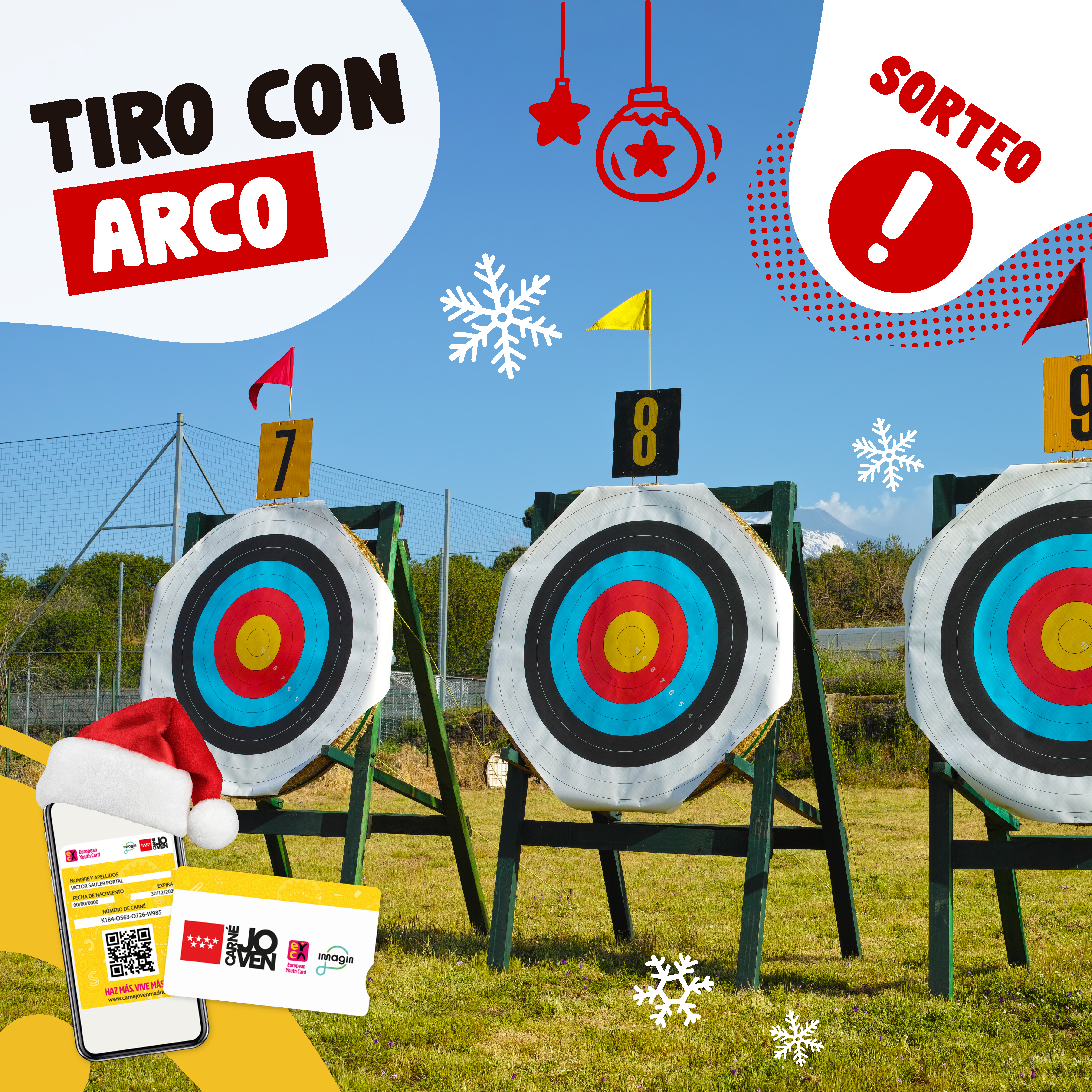 Sorteo Nochevieja<br>Navidad Carné Joven