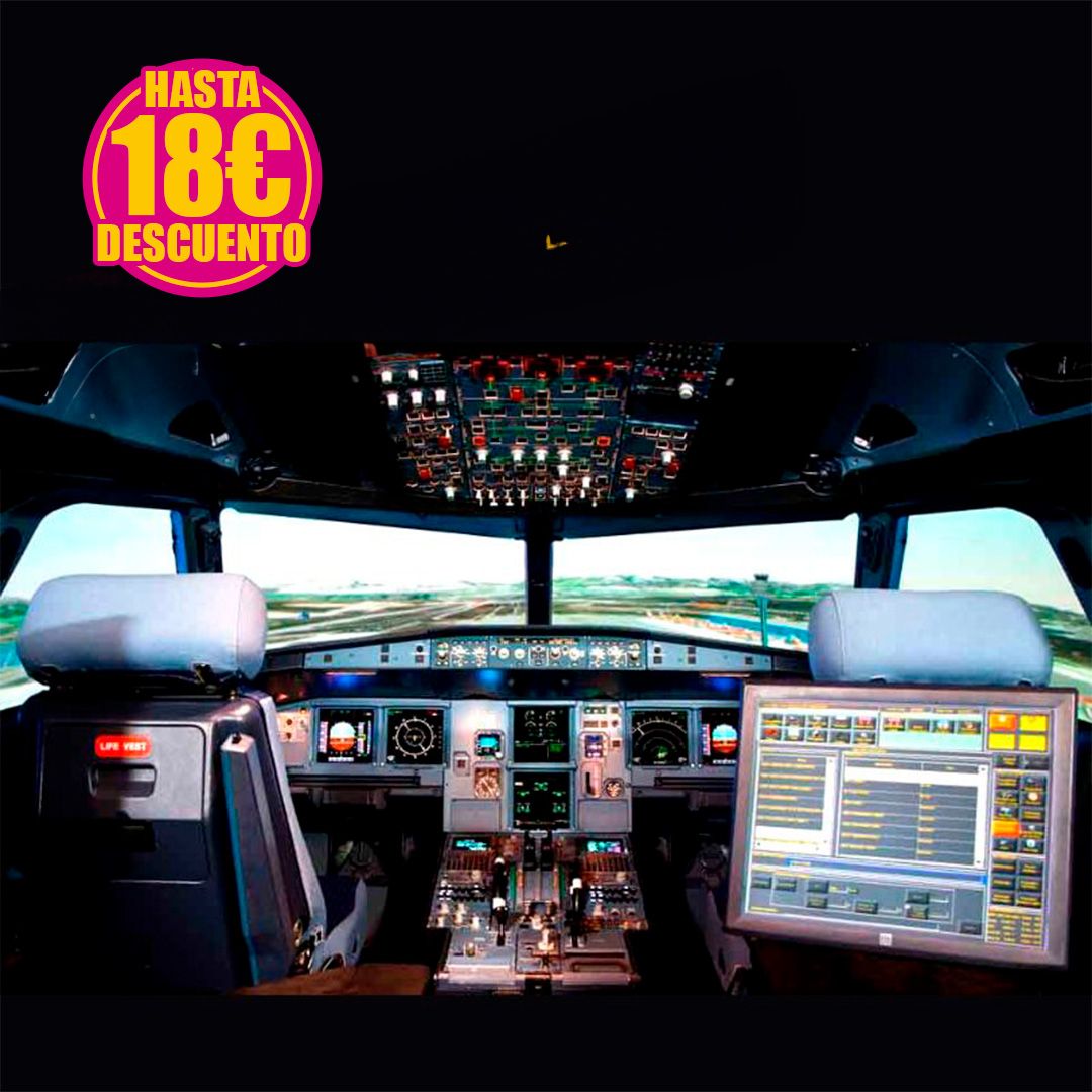 Simuladores de vuelo<br>Cinetic Plus