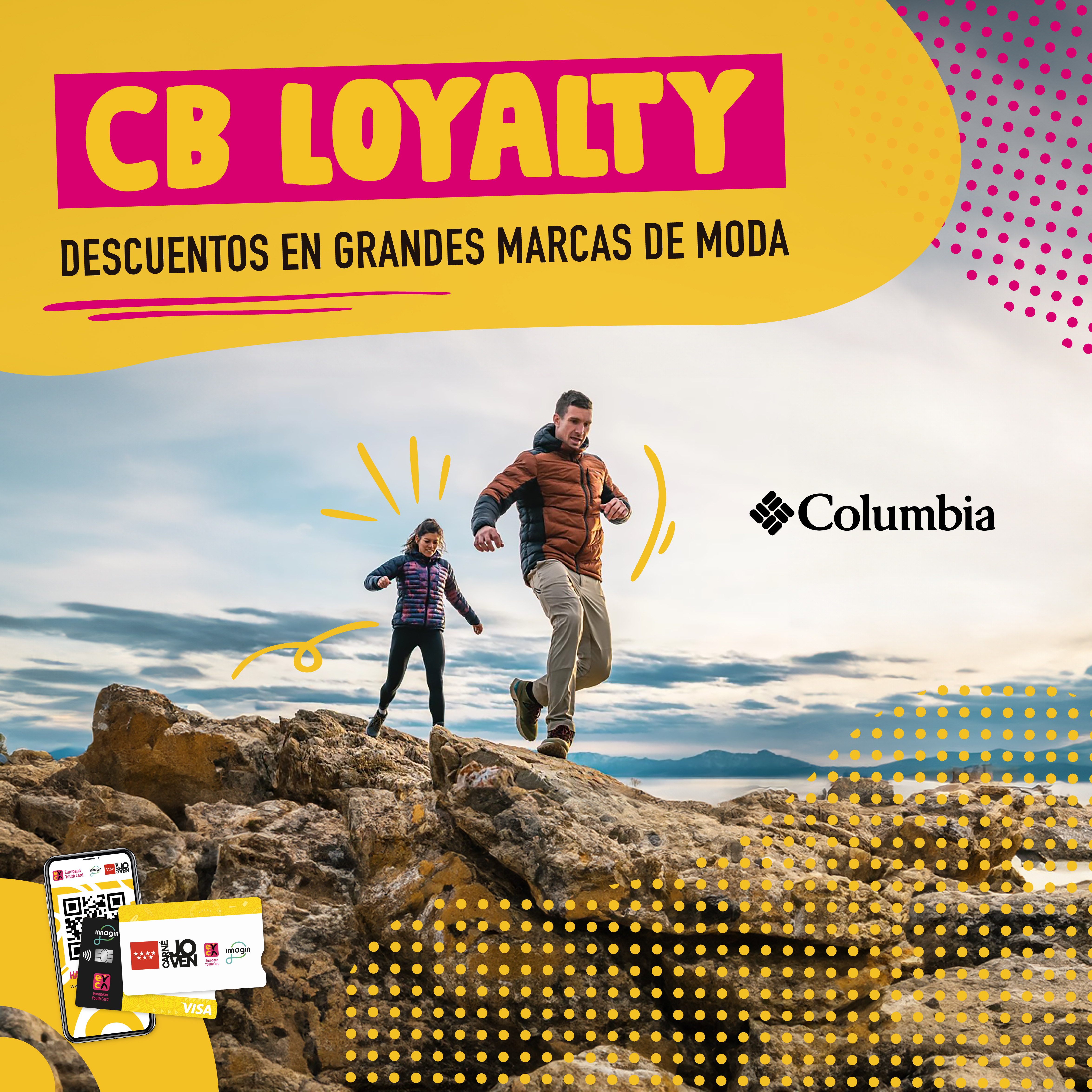 CB LOYALTY  10% descuento en COLUMBIA