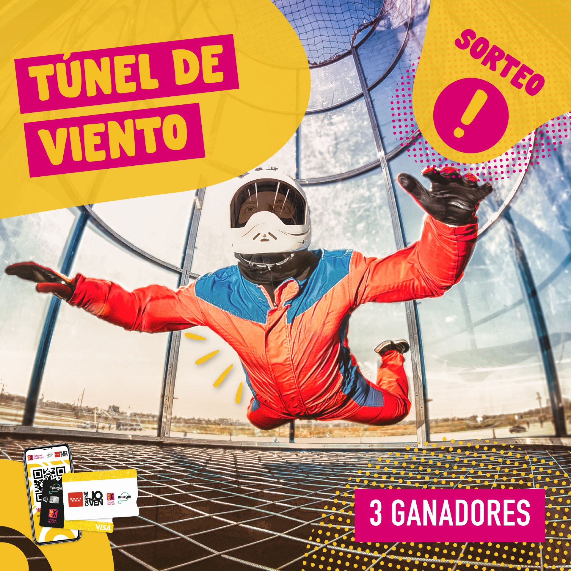  Sorteo 3 pases Túnel el Viento