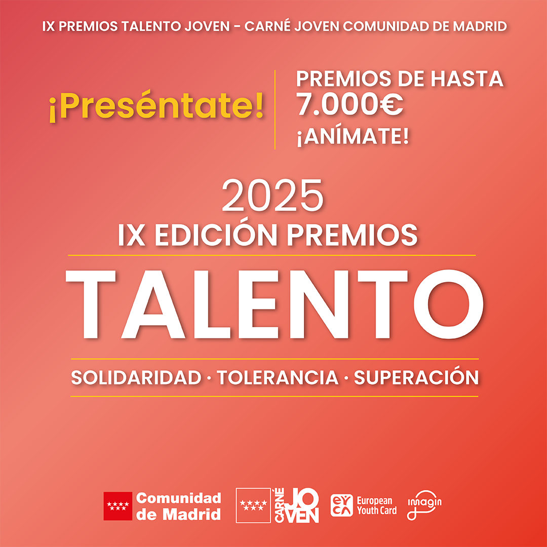 Premios Talento Joven 2025 Preséntate