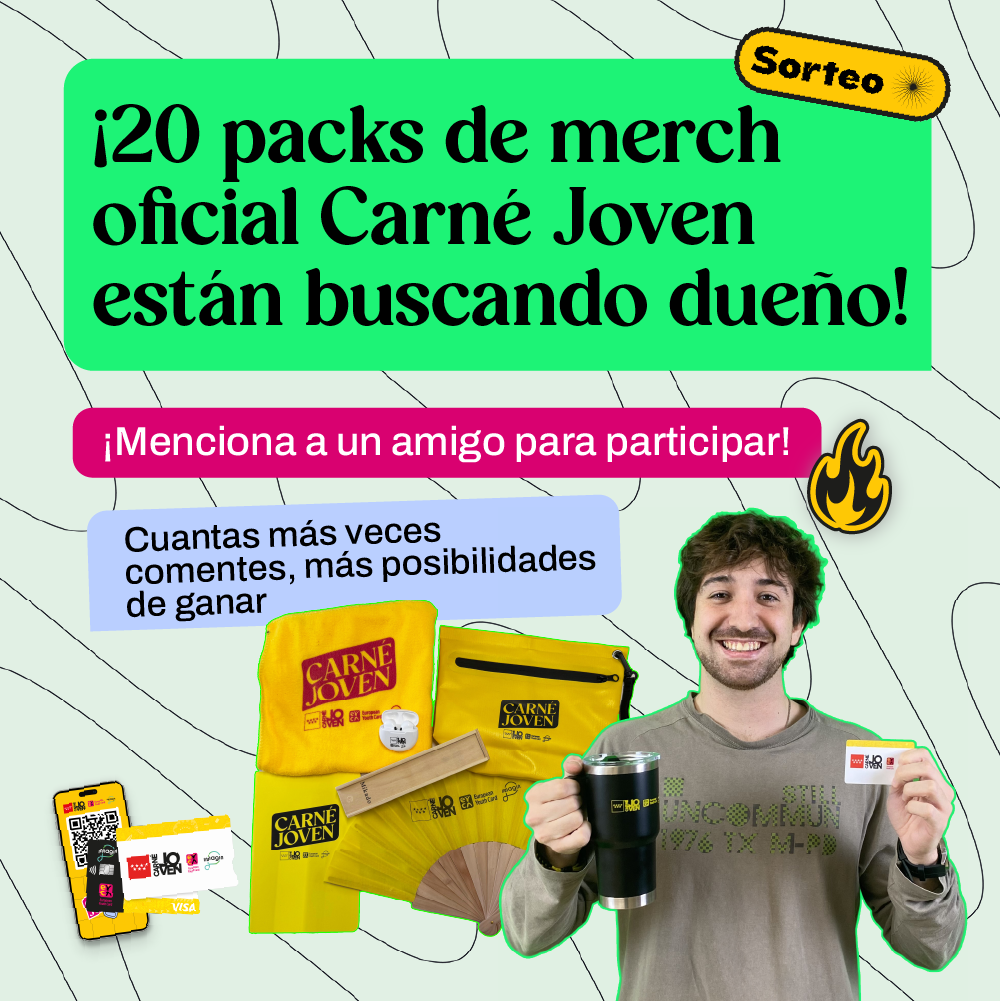 Sorteo 20 packs de merchandising