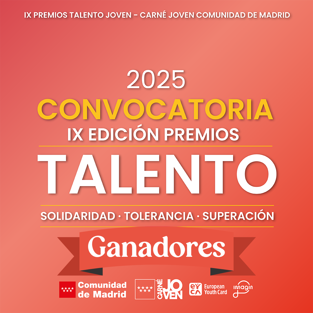 Premios talento joven 2025 Ganadores