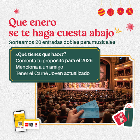 Sorteo 20 entradas dobles espectaculos