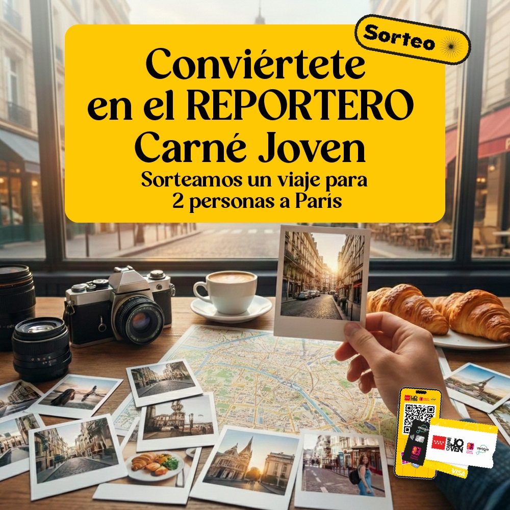 Sorteo viaje Paris para 2 personas