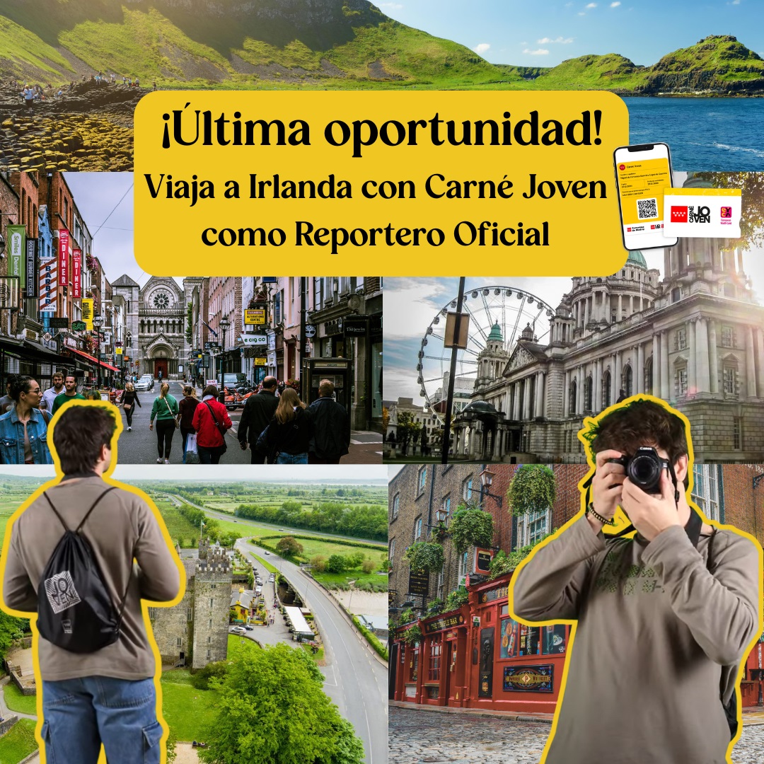 Sorteo viaje por Irlanda para 2 personas