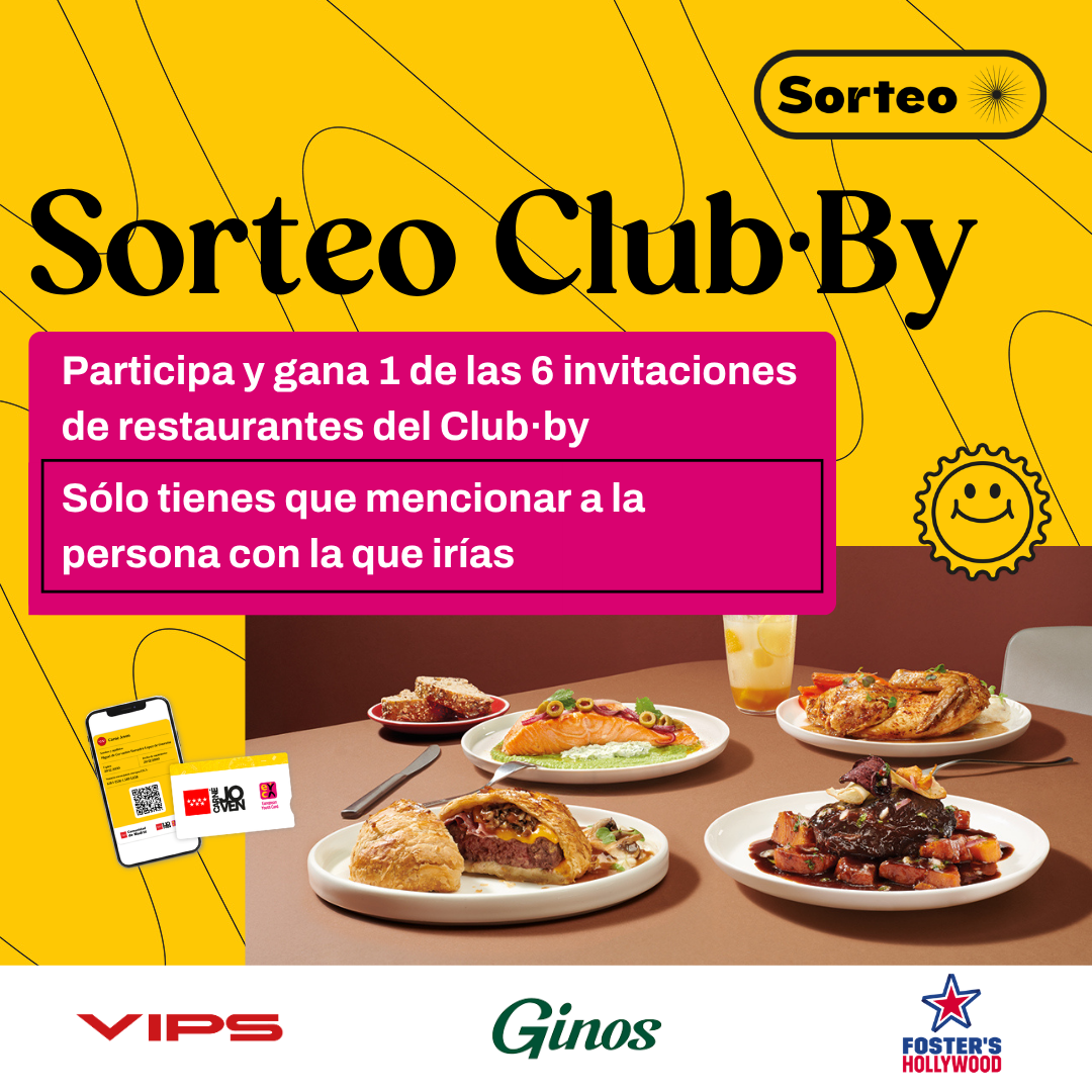 Sorteo de 6 Invitaciones Club·by